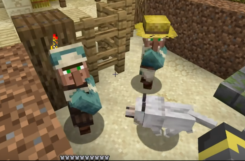 Breed Villagers in Minecraft