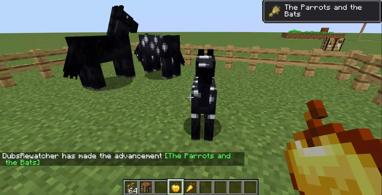 breed horses in Minecraft
